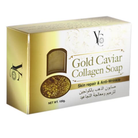 Soap Gold Caviar Collagen Soap YC brand Thai